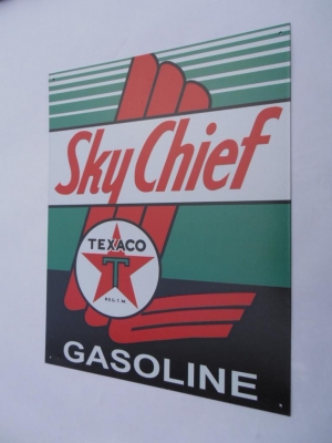 Texaco Petrolium Company Tin Sign